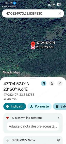 Teren de 10000 mp, în Nima