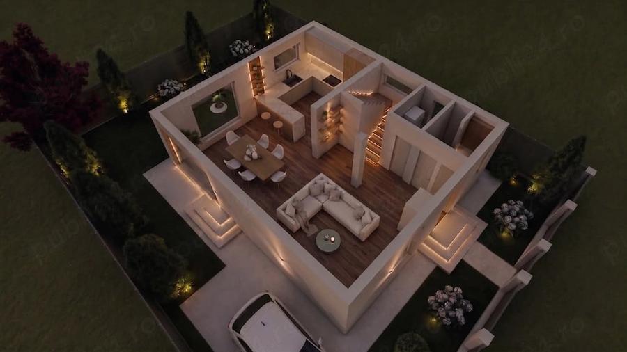 Casă cu Teren 265 Mp în Central