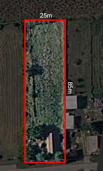 Teren de 2100 mp, în Sititelec