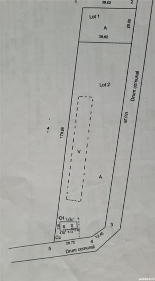 Teren de 5807 mp, în Munteni