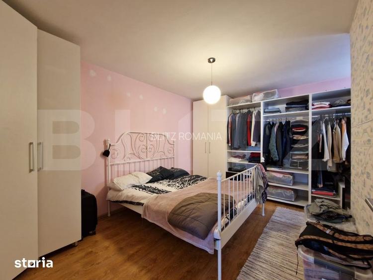 Apartament 3 camere, 76 mp + gradina, Apahida