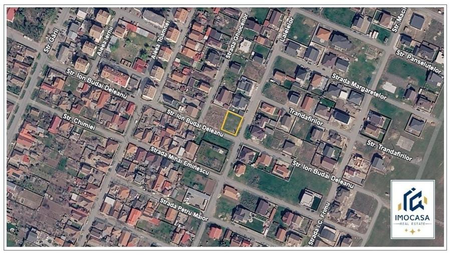Teren Construcții intravilan de 491 mp, în Vladimirescu