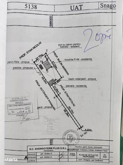 Casă cu 5 camere cu Teren 1500 Mp în Snagov