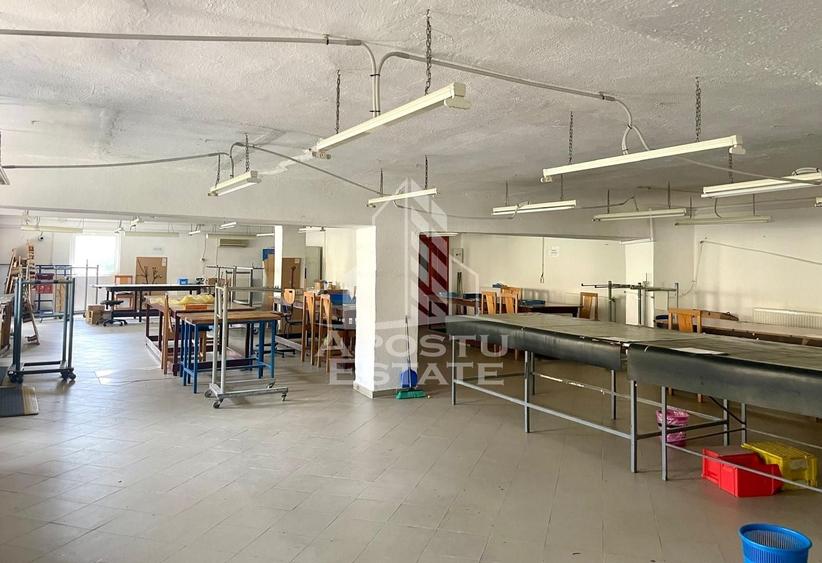 Spațiu industrial, de 1,680 mp, în Prunișor