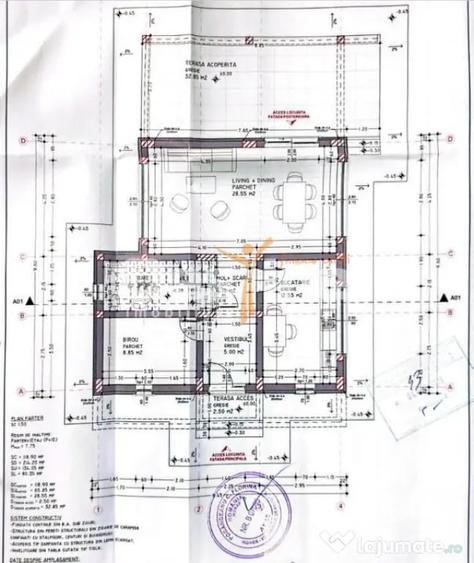 Casă cu 4 camere cu Teren 394 Mp în Miroslava