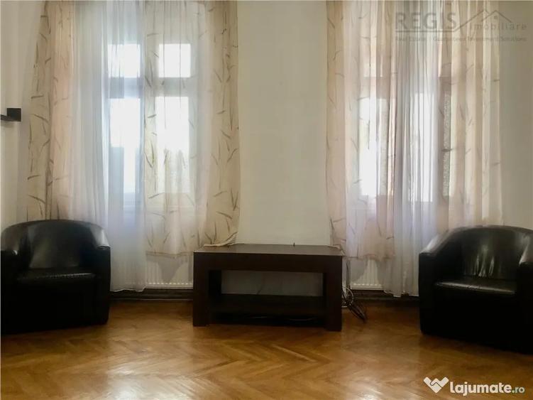 Apartament cu 2 camere nedecomandat, mobilat în Centrul Istoric