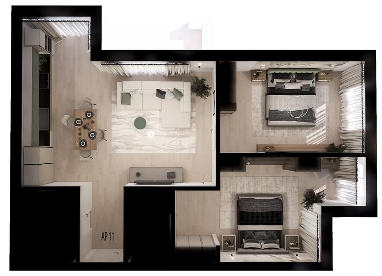 MTM PIPERA LAKE| Apartament 2 Camere | Complet Mobilat | Curte Proprie - 8