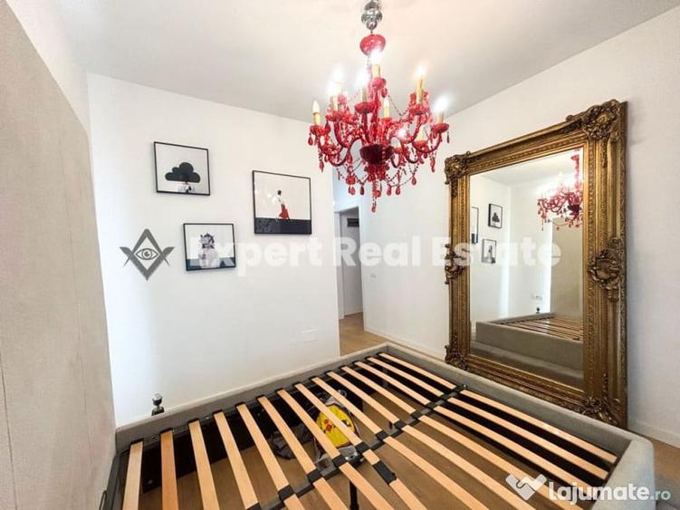 Apartament cu 2 camere semidecomandat, mobilat în Tunari