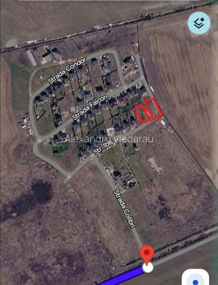 Teren intravilan 992 mp - Flamingo Park Corbeanca
