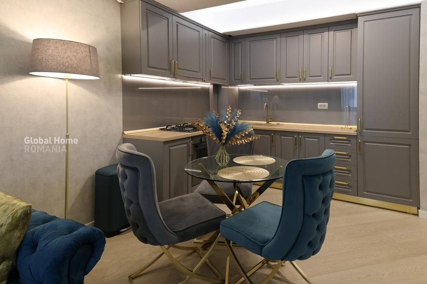 Apartament cu 2 camere semidecomandat, mobilat în Pipera