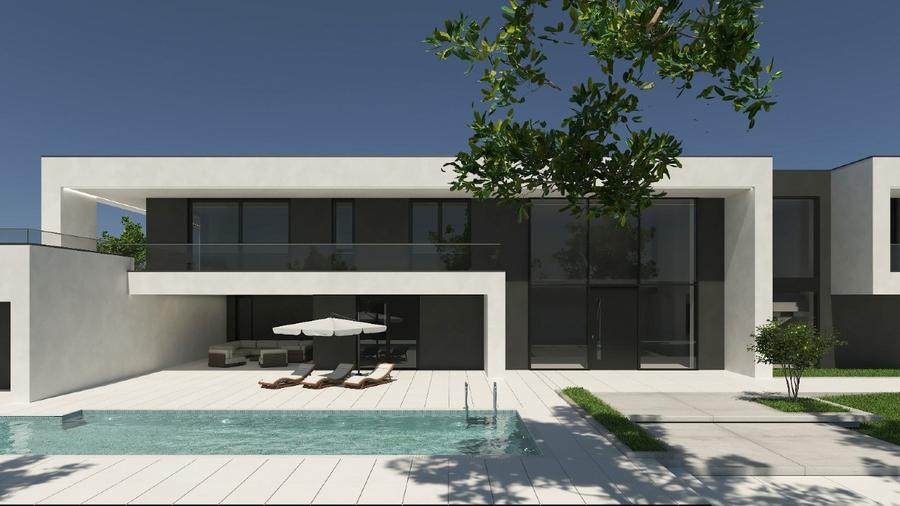 Casă individuală cu 12 camere cu Canalizare în Tunari