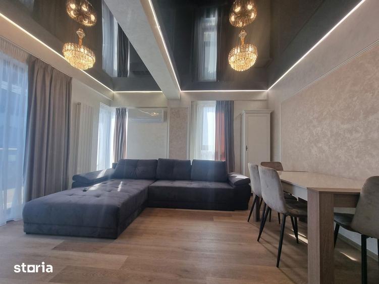 Apartament cu 3 camere, mobilat în Capitol