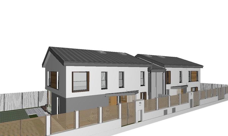 Duplex cu 4 camere cu Teren 280 Mp în Florești