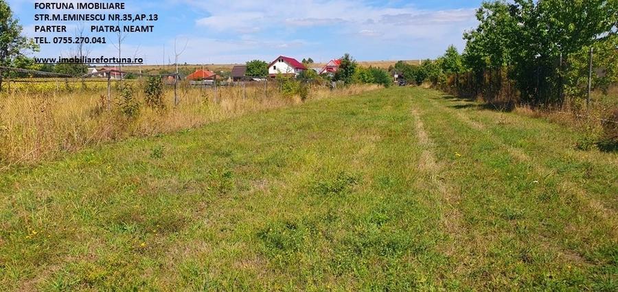 Teren Construcții intravilan de 4500 mp, în Exterior Nord