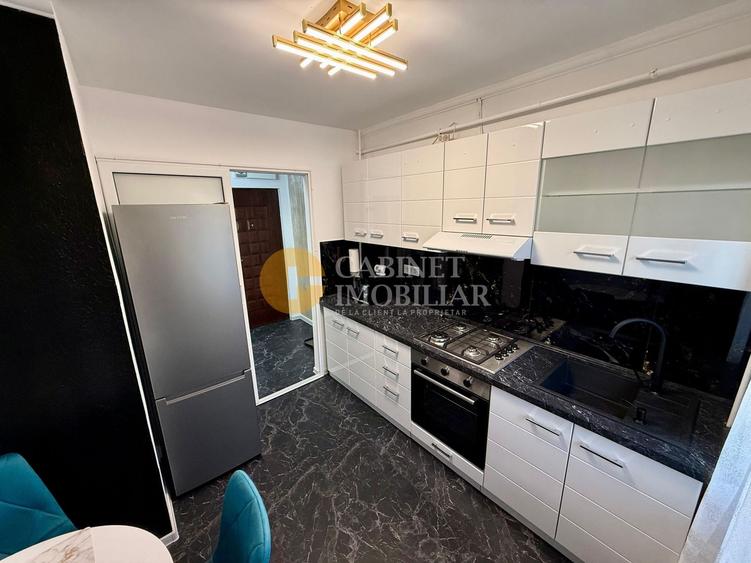 Apartament cu 2 camere semidecomandat, mobilat în Podu Roș