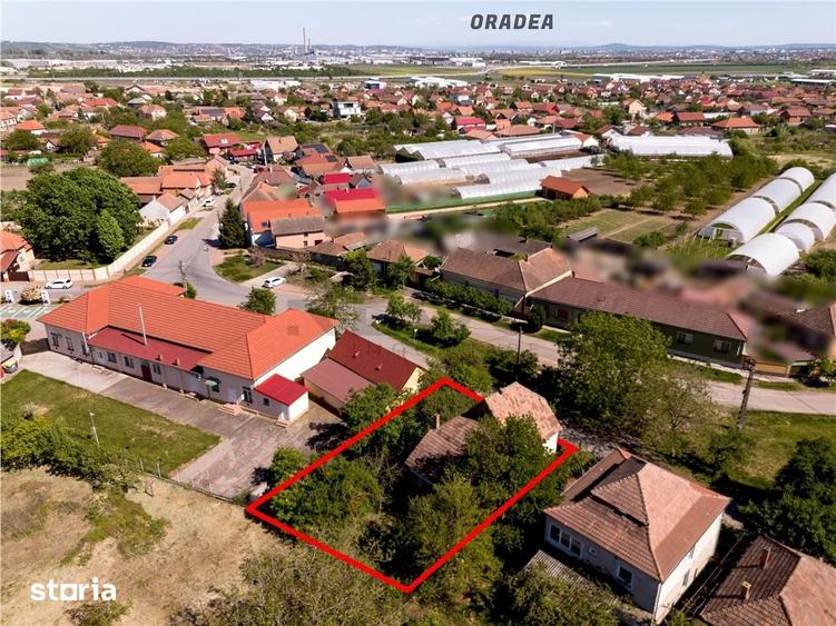 Casă cu 3 camere cu Teren 542 Mp în Borș