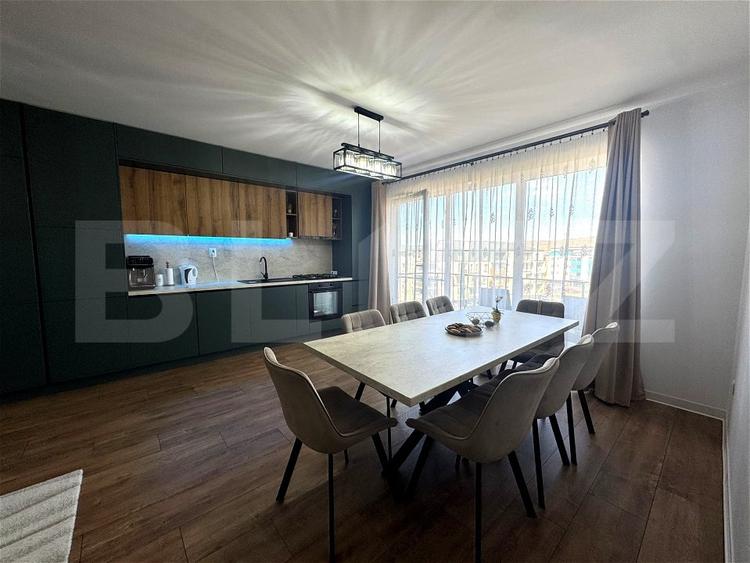 Apartament cu 3 camere decomandat, mobilat în Florești