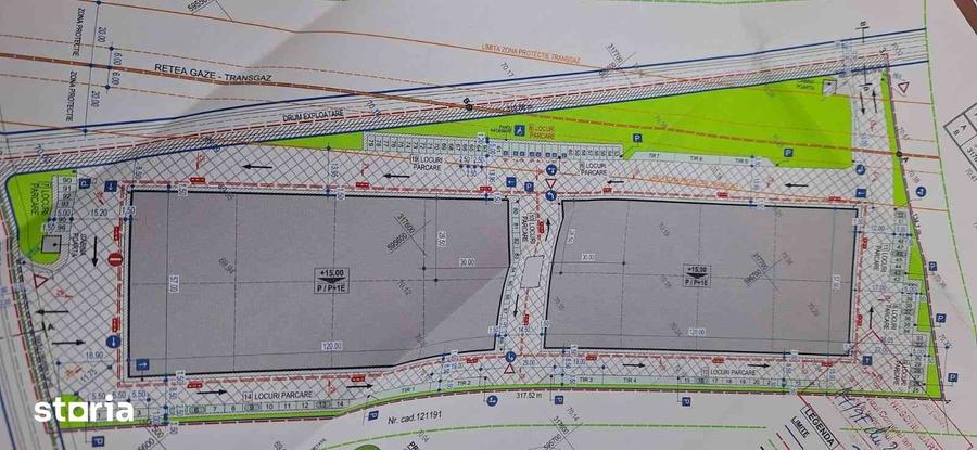 Teren de 33500 mp, în Central