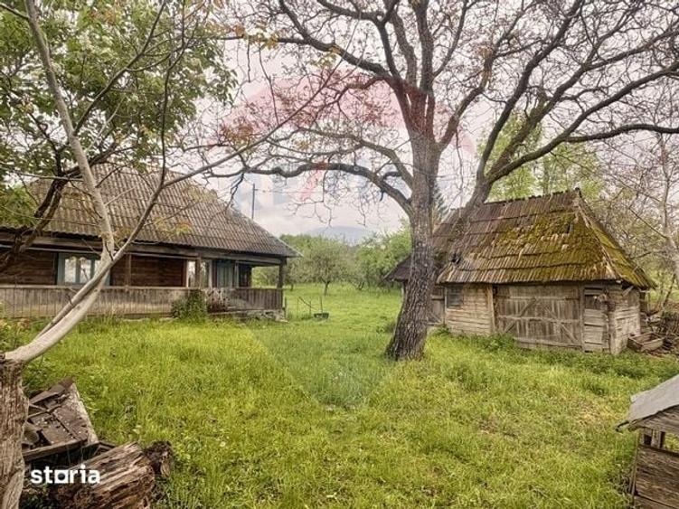 Casă cu 2 camere cu Teren 7295 Mp în Desești