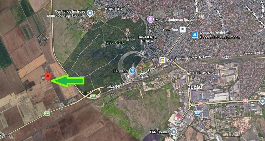 Teren intravilan de 26000 mp, în Exterior Sud