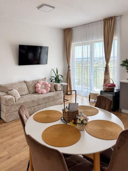 Apartament cu 2 camere decomandat, mobilat în Sâncraiu de Mureș