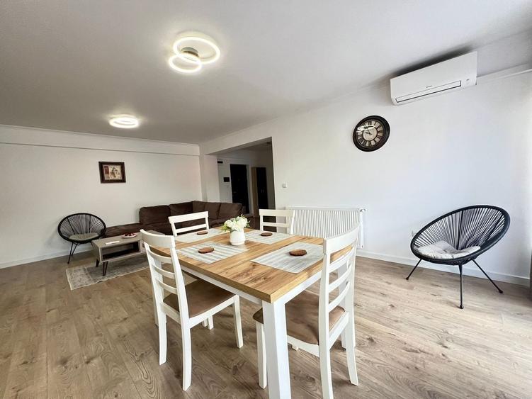 Apartament cu 2 camere semidecomandat, mobilat în Dâmbul Rotund