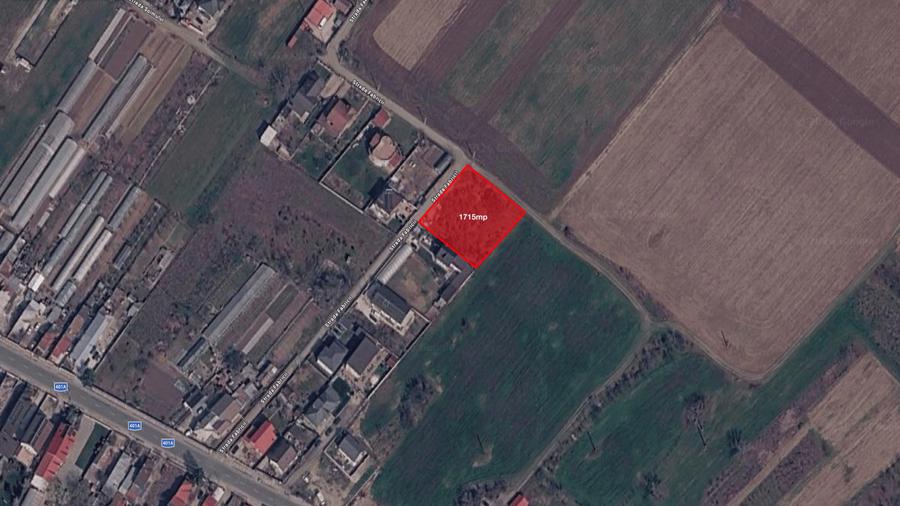Teren Construcții intravilan de 1715 mp, în Alunișu