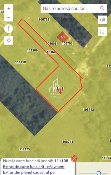 Teren Construcții intravilan de 1500 mp, în Jupiter