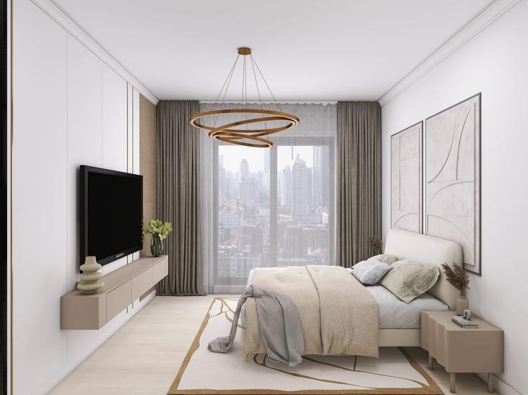 Apartament cu 3 camere decomandat în Palazu Mare