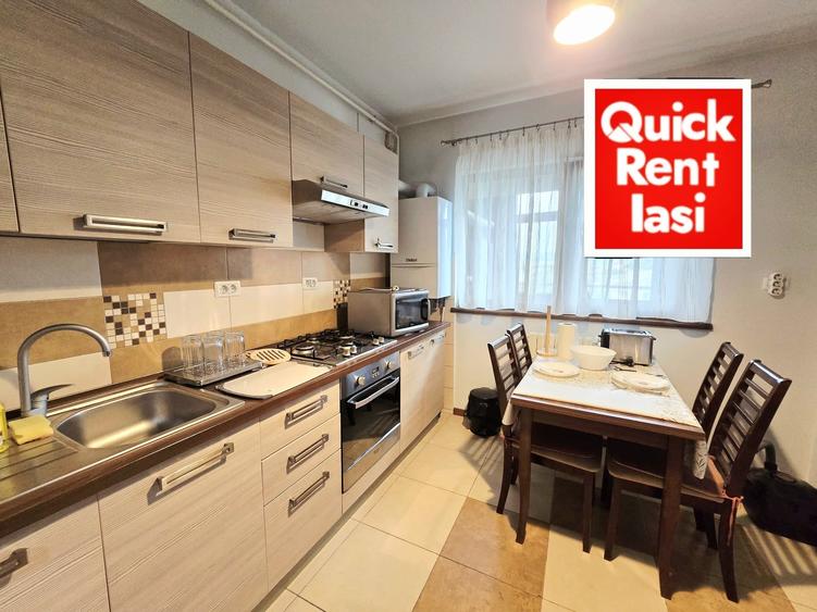 Apartament cu 2 camere decomandat în Podul de Fier