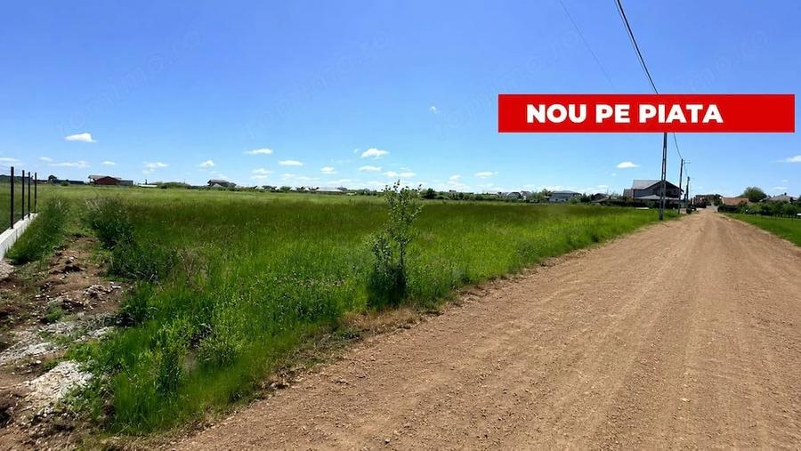 Teren de 500 mp, în Bradu