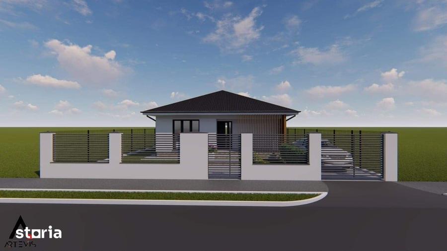 Casă cu 4 camere cu Teren 450 Mp în Central