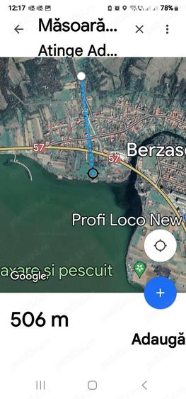 Teren de 1273 mp, în Berzasca