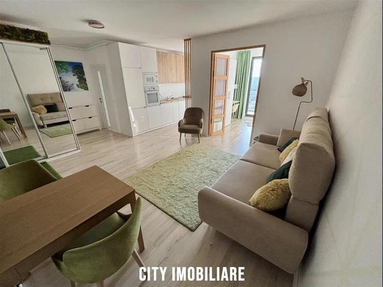 Apartament cu 2 camere semidecomandat, mobilat în Zorilor — fotografia 3