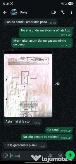 Garsonieră nedecomandată în Central
