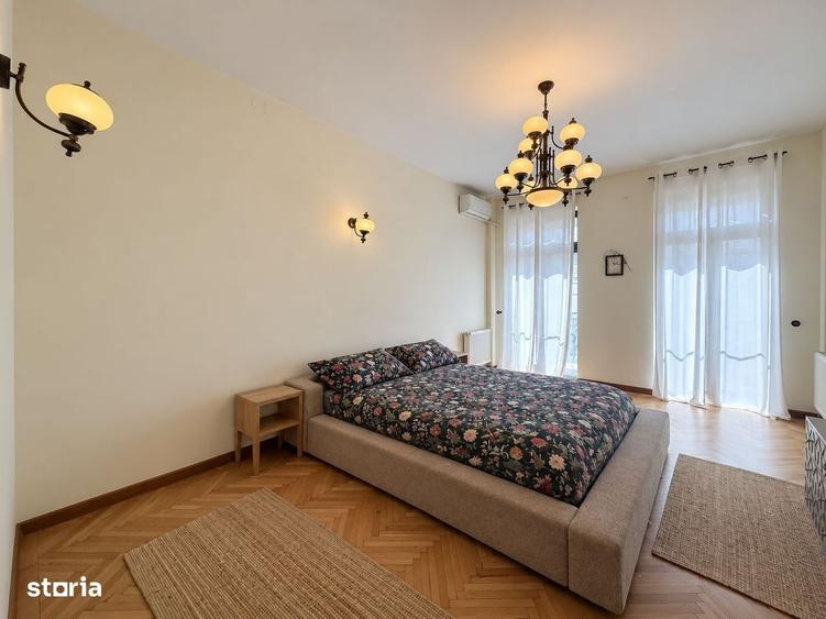 Apartament cu 3 camere, mobilat în Cișmigiu