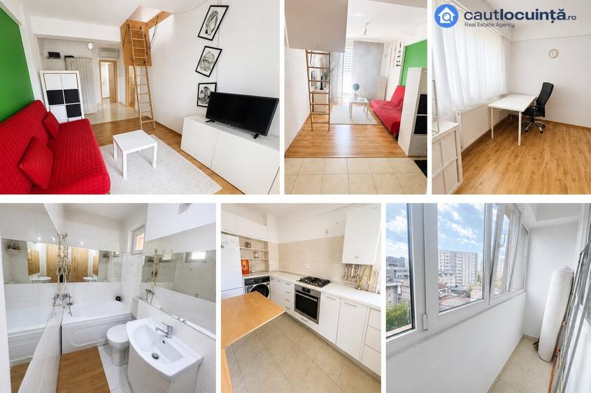 Penthouse cu 3 camere în Mihai Bravu