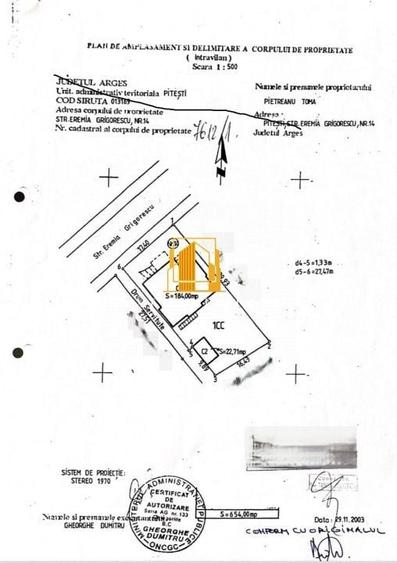 Casă cu 4 camere cu Teren 654 Mp în Eremia