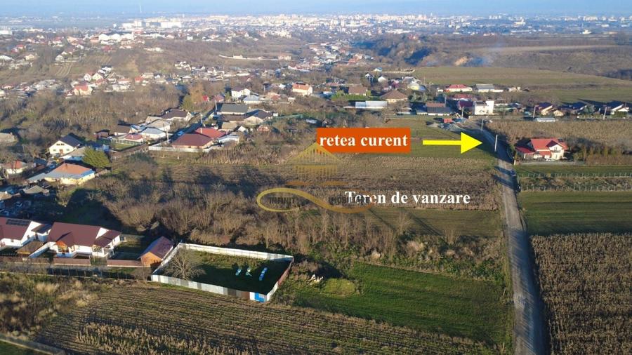 Teren Construcții intravilan de 2500 mp, în Măgura