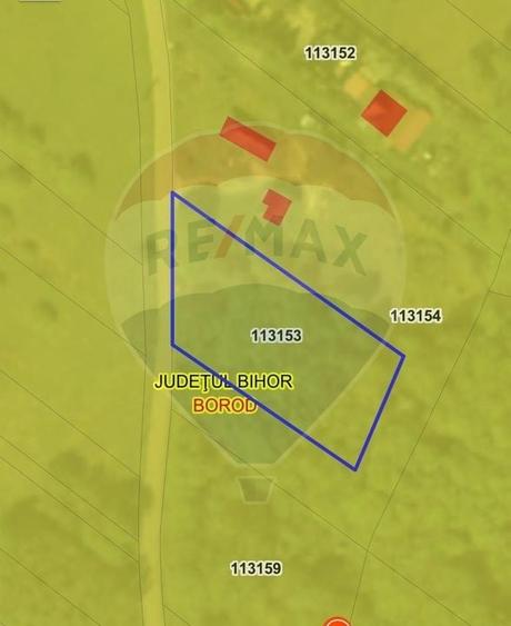 Teren agricol intravilan de 1700 mp, în Borod