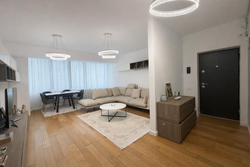 Apartament cu 2 camere semidecomandat, mobilat în Aviației — fotografia 3