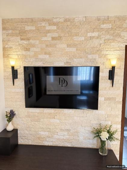 Apartament cu 2 camere semidecomandat, mobilat în Europa