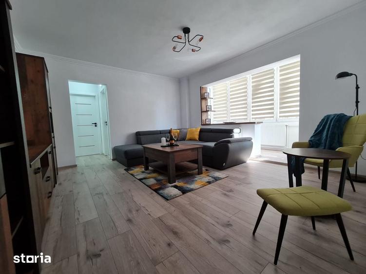 Apartament cu 2 camere semidecomandat în Central