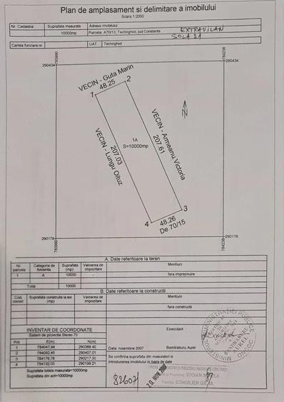 Teren de 10000 mp, în Exterior Vest