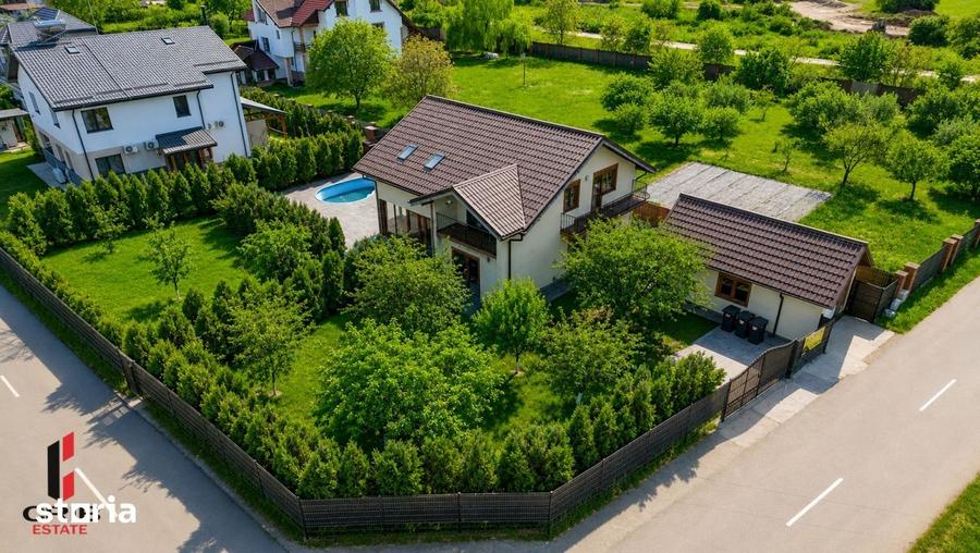 Casa Individuala Piscina Snagov 5 Camere 770 mp teren liber Piscina - 2