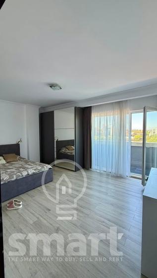 Apartament cu 3 camere semidecomandat, mobilat în Între Lacuri