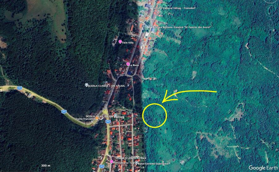 Teren Construcții intravilan de 5220 mp, în Văliug