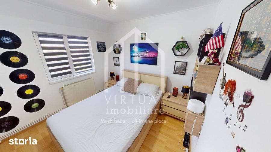 Apartament 2 camere - 41 mp utili + balcon, mobilat si utilat - 3