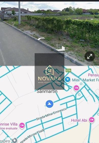 Teren de 1028 mp, în Iorga