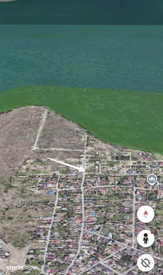 Teren Palazu Mare malul inalt, pe strada principala langa utilita?i. - 1